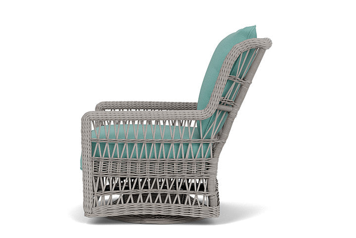Mackinac High Back Swivel Glider Lounge Chair by Lloyd Flanders