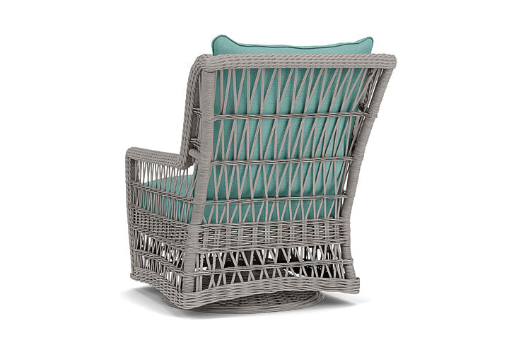 Mackinac High Back Swivel Glider Lounge Chair by Lloyd Flanders