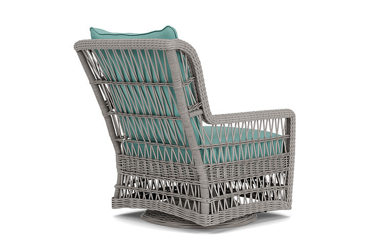 Mackinac High Back Swivel Glider Lounge Chair by Lloyd Flanders