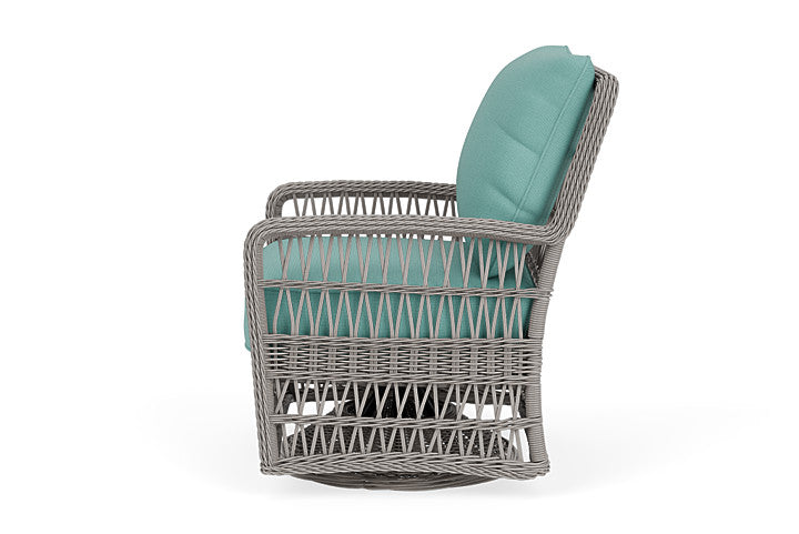 Mackinac Swivel Glider Lounge Chair by Lloyd Flanders