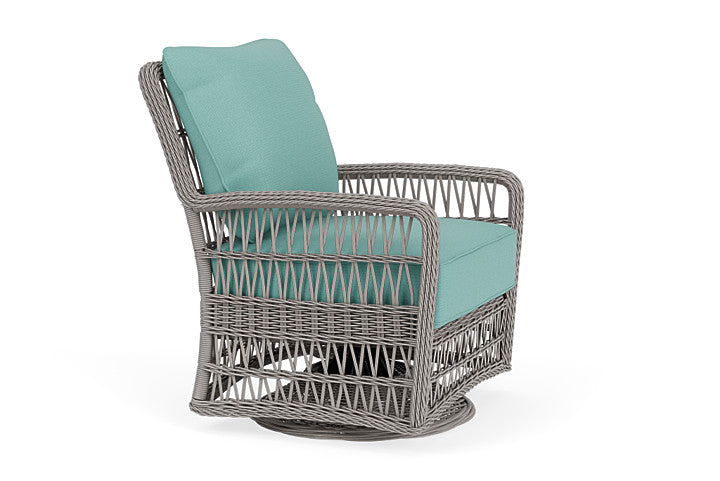 Mackinac Swivel Glider Lounge Chair by Lloyd Flanders