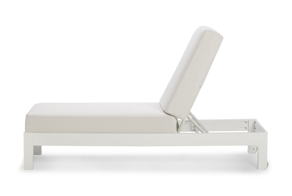 Leeward MGP Cushion Three Position Lay-flat Armless Chaise