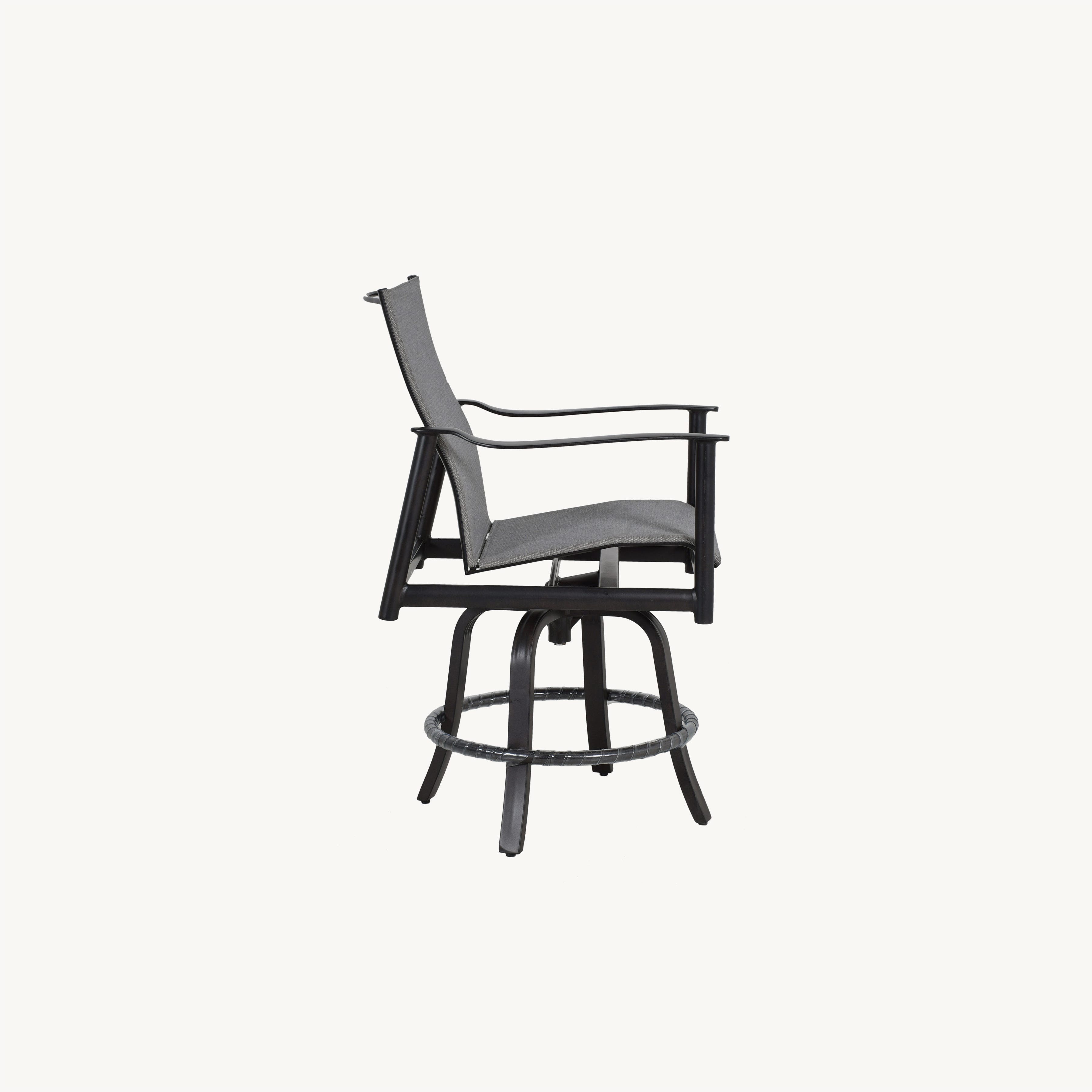 Barbados Padded Sling Swivel Counter Stool By Castelle