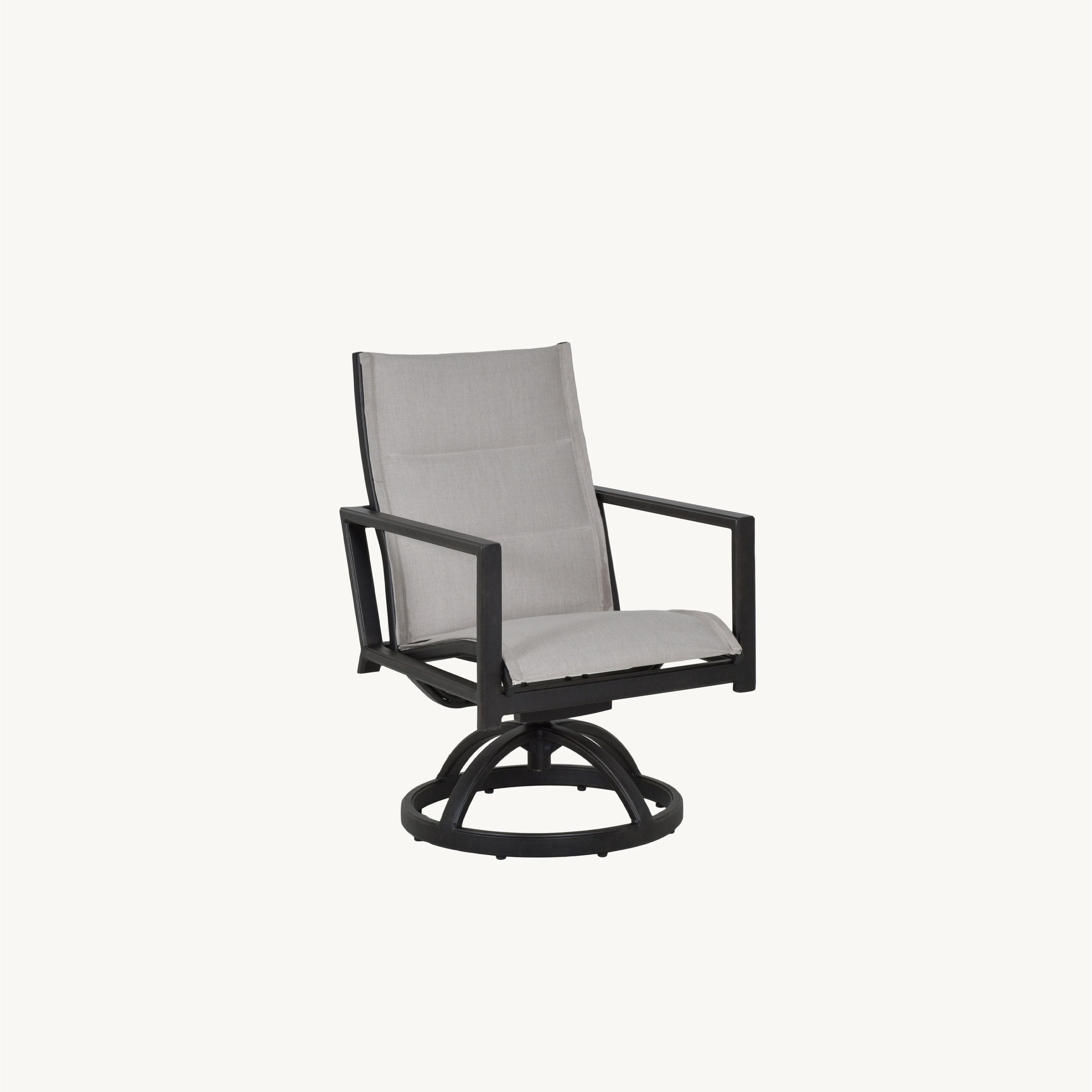 Saxton Padded Sling Swivel Rocker By Castelle