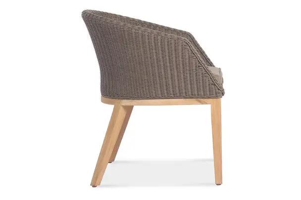 Portola Wicker Arm Chair By Classic Teak