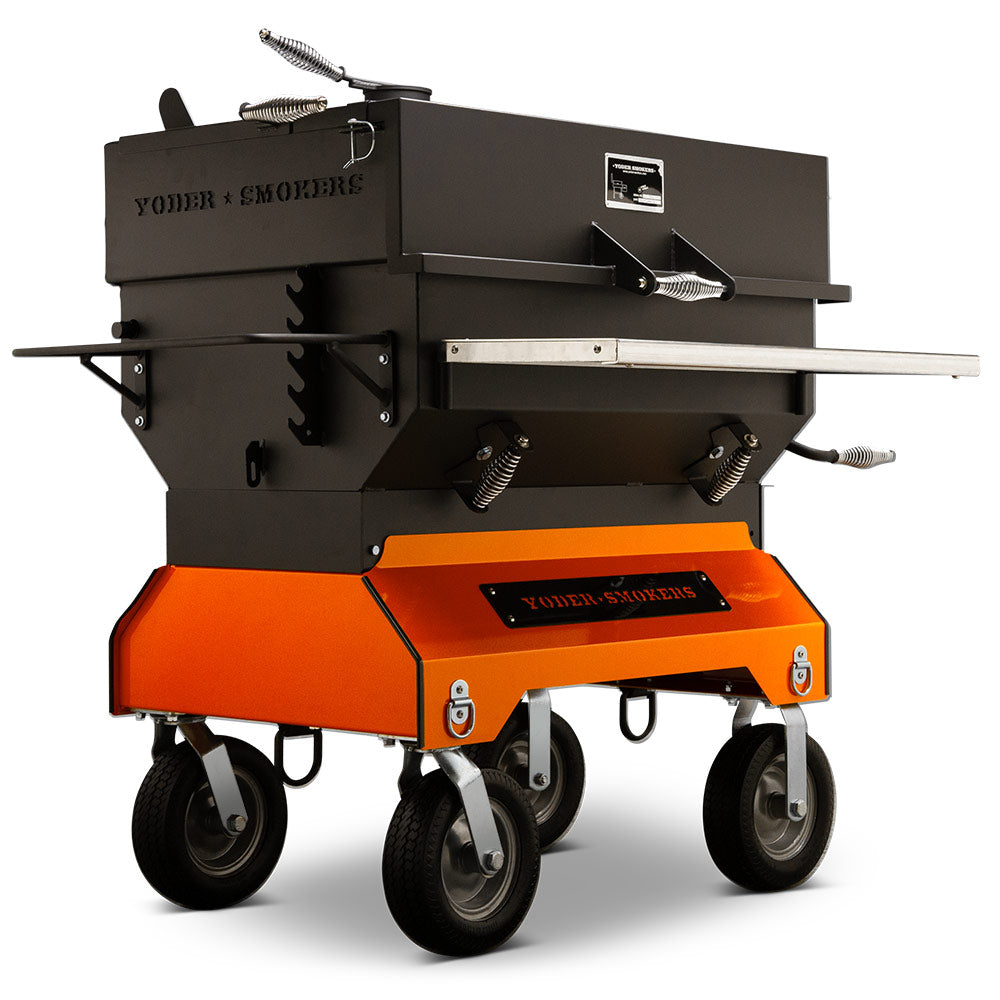Flat Top 24"x48" Competition Charcoal Grill - Thumbnail 5