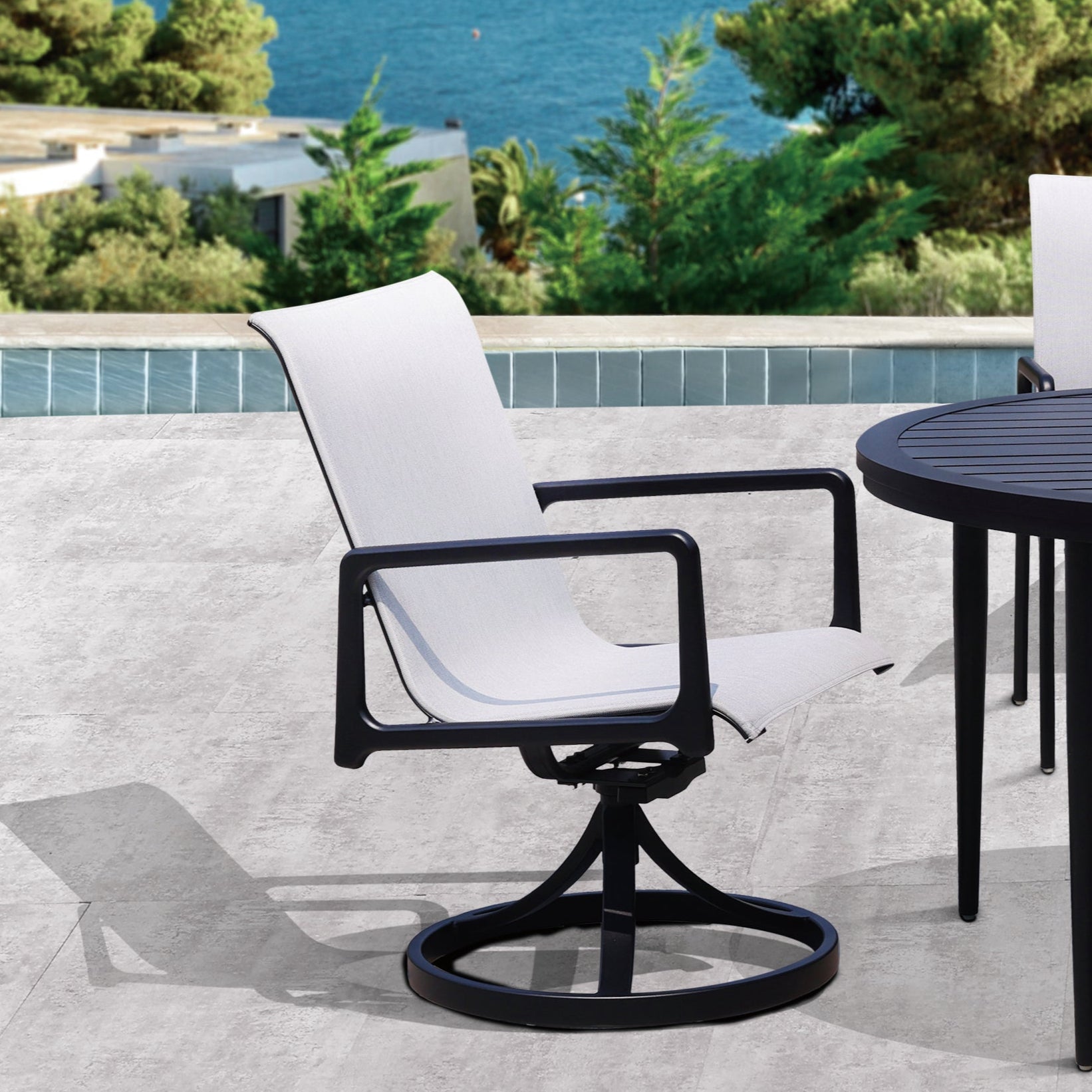 Cedar Sling Dining Chair