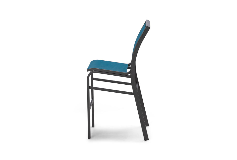 Kendall Sling Bar Height Stacking Armless Cafe Chair