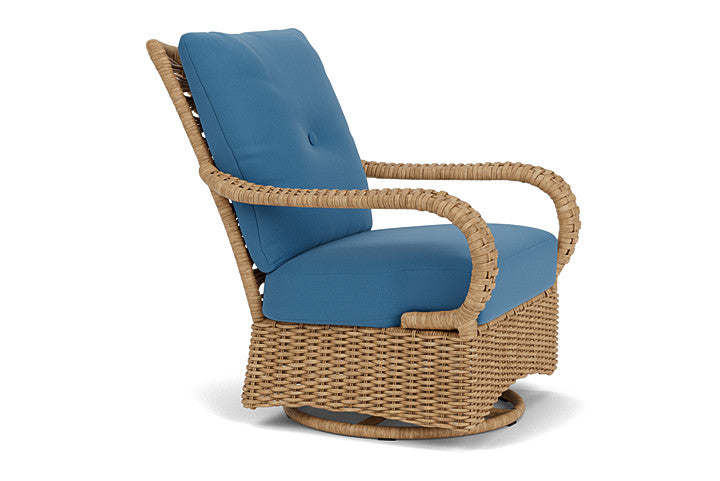 Lloyd Flanders Magnolia Swivel Glider Lounge Chair - Thumbnail 5