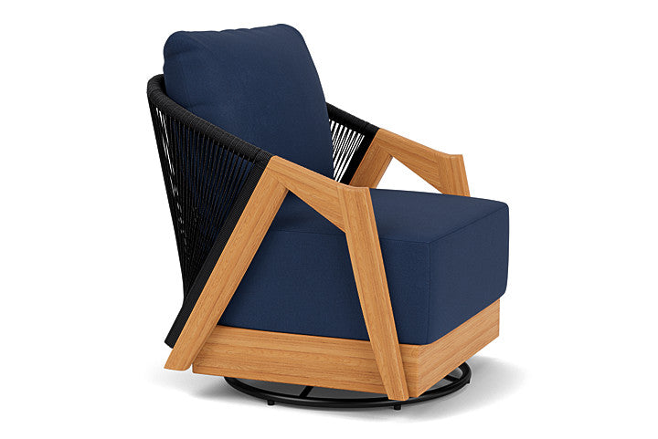 Alpine Swivel Lounge Chair by Lloyd Flanders