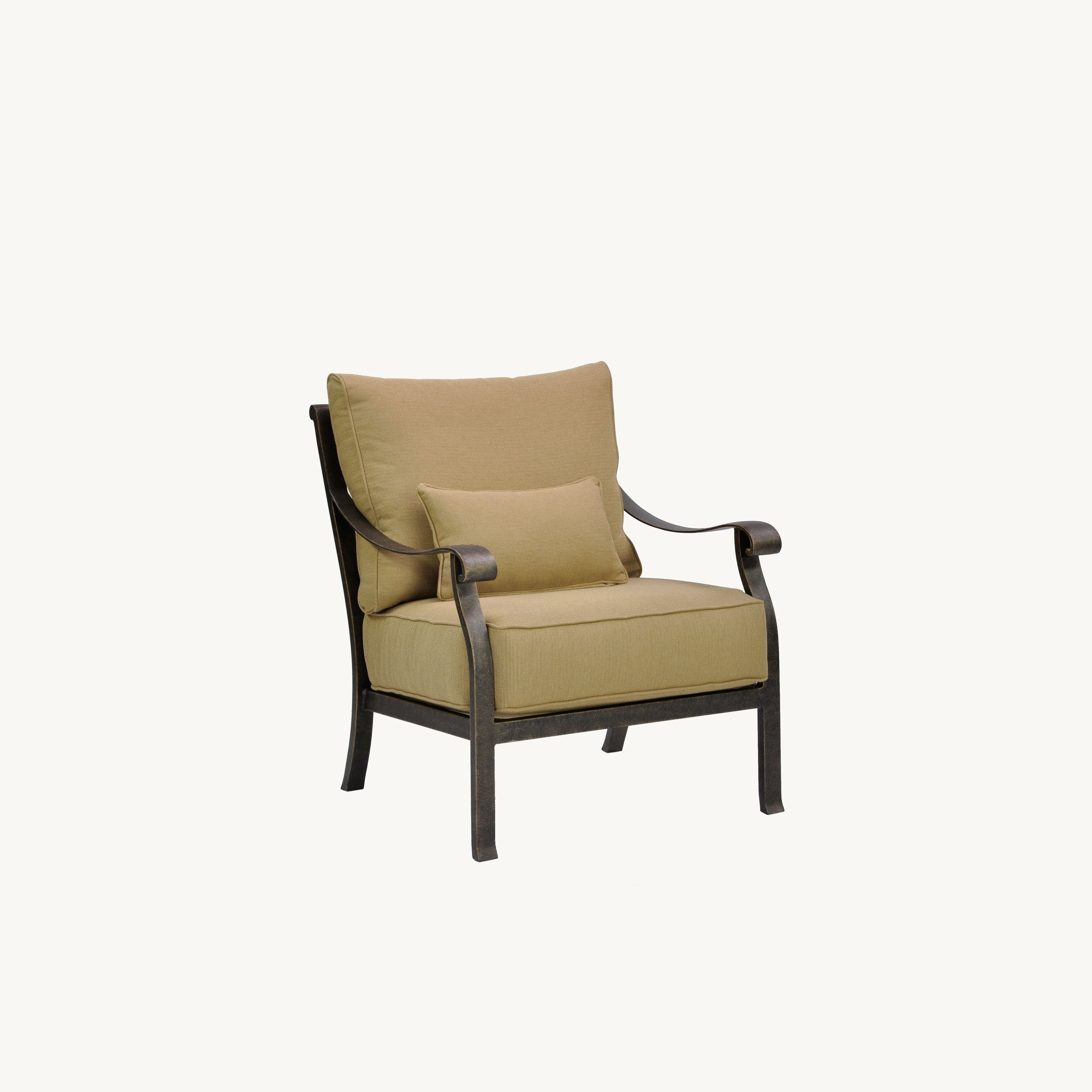 Madrid Cushioned Lounge Chair By Castelle