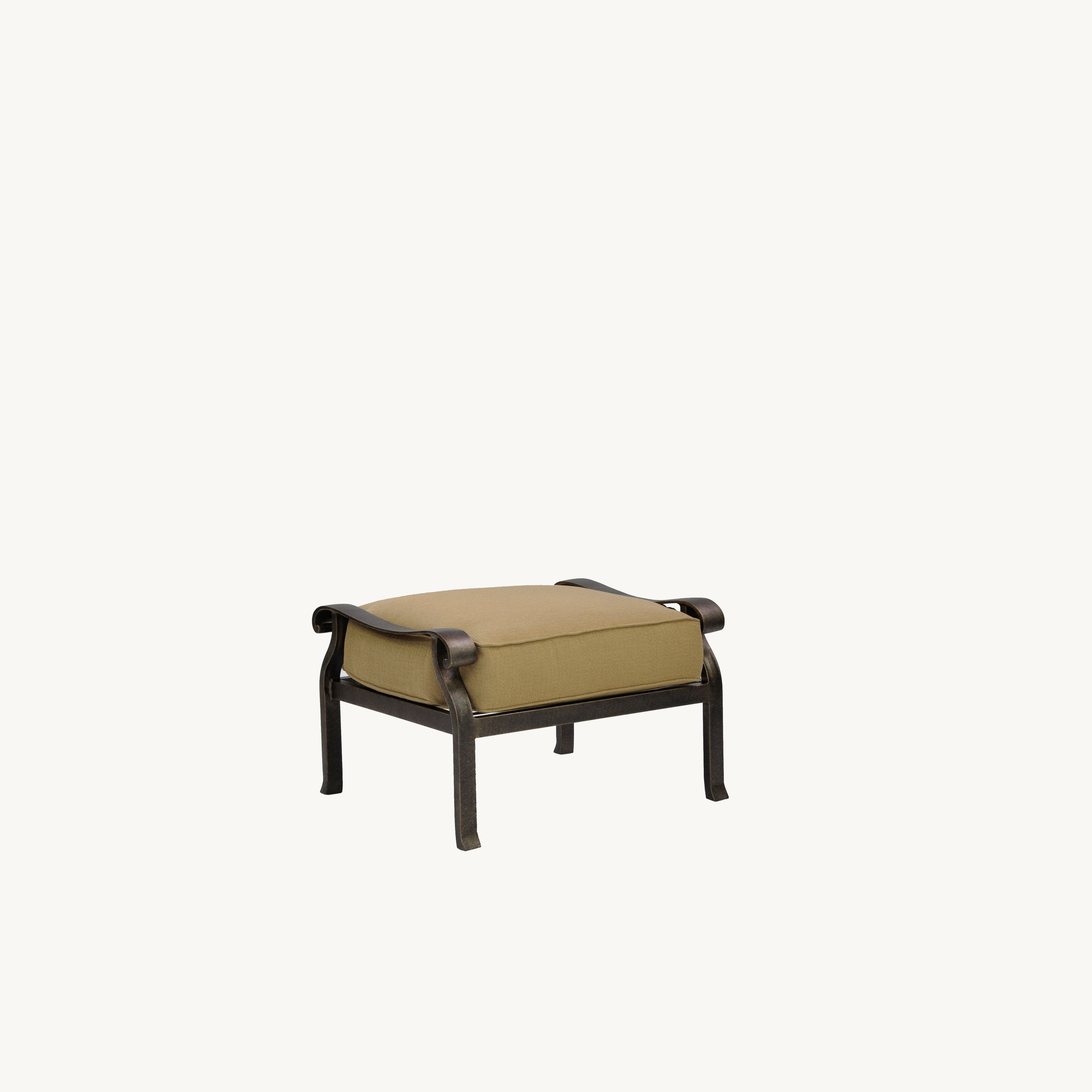 Madrid Cushioned Ottoman By Castelle