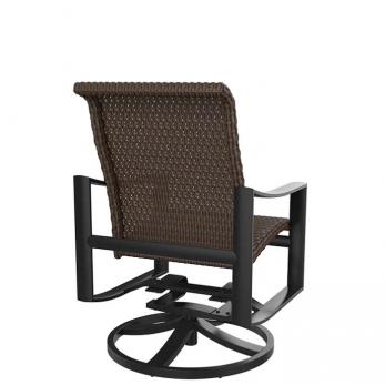 Tropitone Kenzo Woven Swivel Rocker - Thumbnail 2