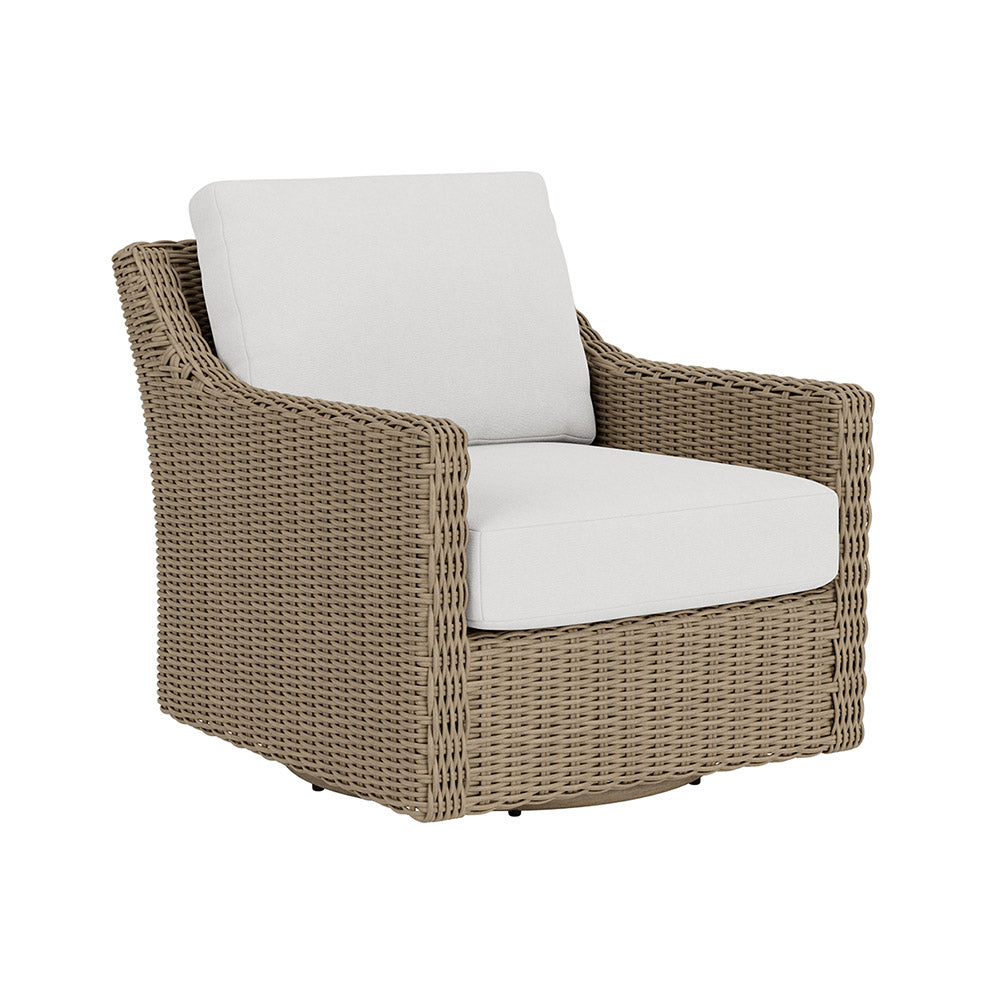 Milan Swivel Glider Lounge Chair Replacement Cushion by Lloyd Flanders