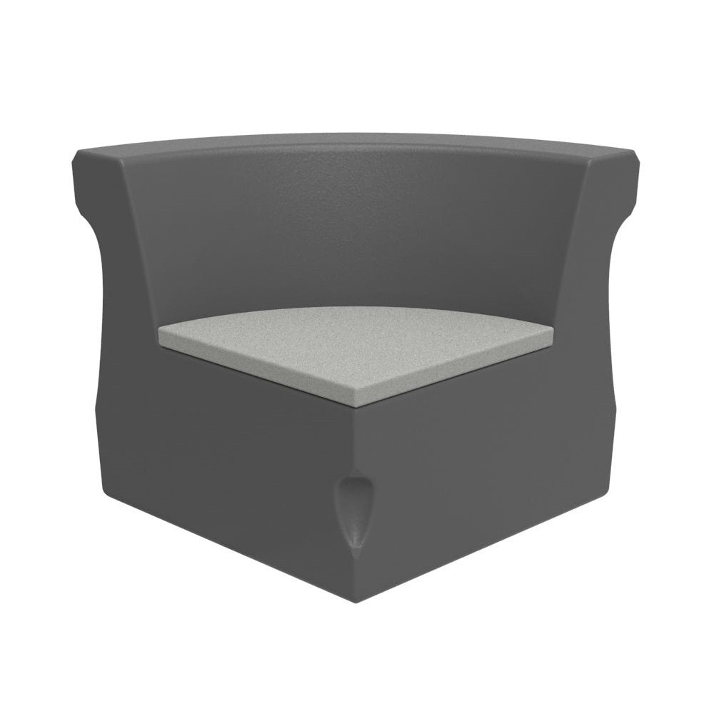 Radius Curved Corner with Seat Pad Module by Tropitone