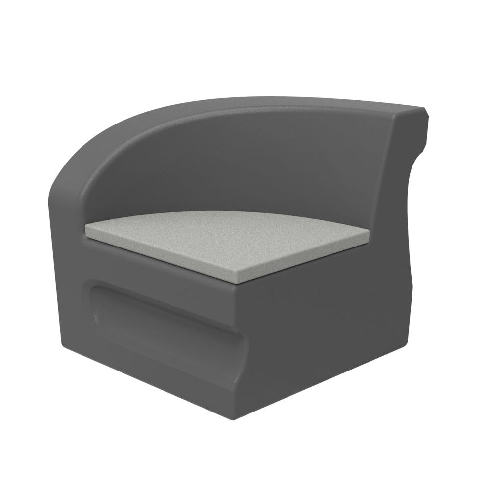 Radius Right Arm Module with Seat Pad Module by Tropitone