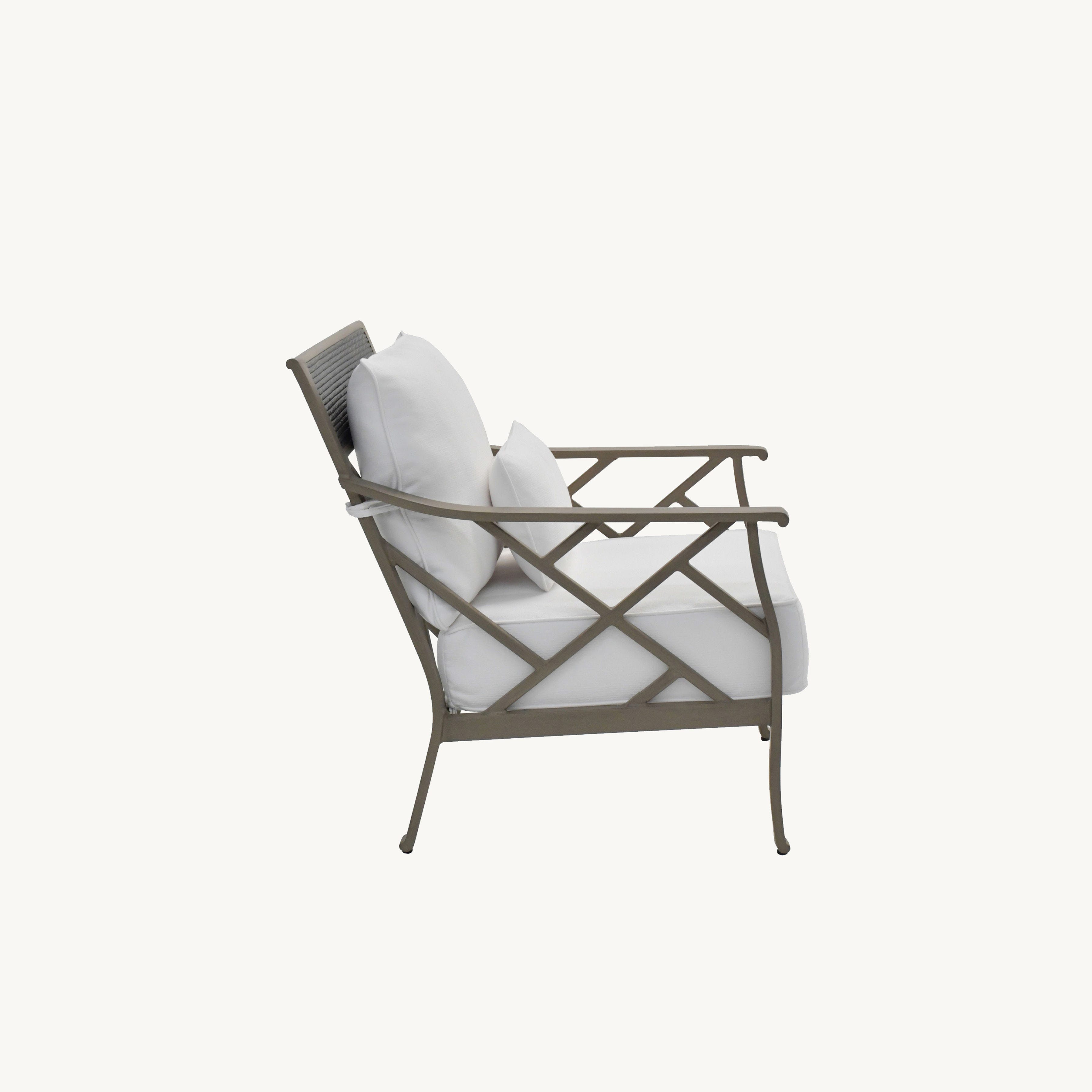 Korda Cushioned Lounge Chair By Castelle