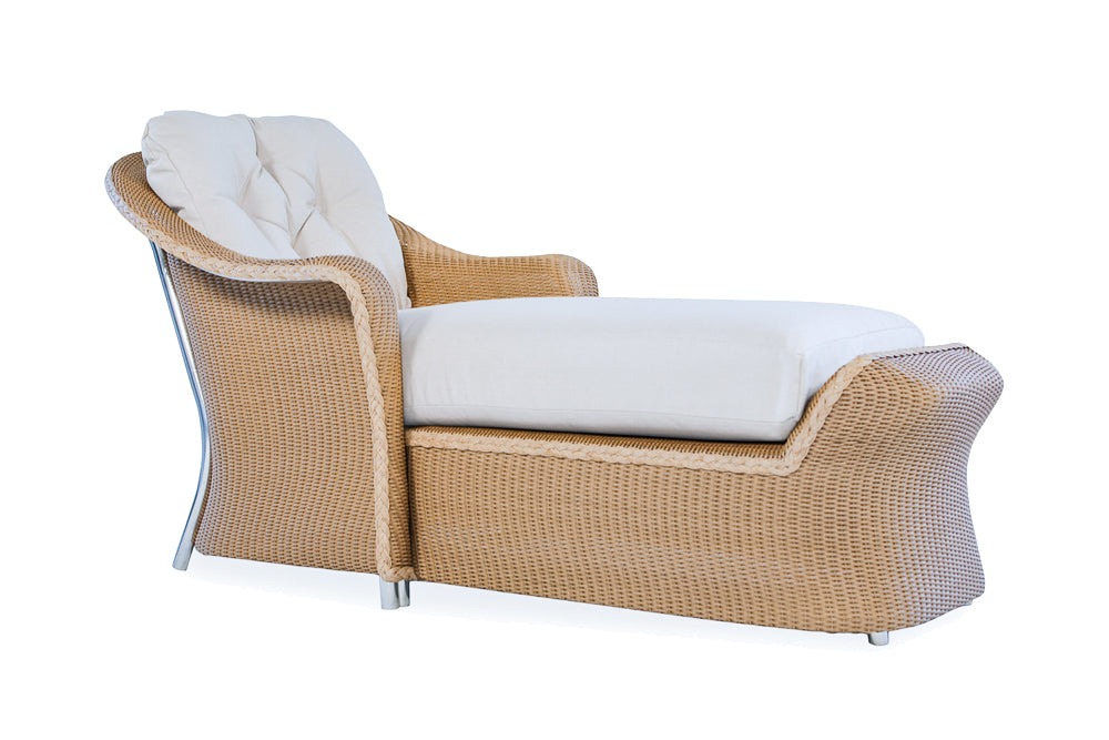 Lloyd Flanders Reflections Wicker Day Chaise - Thumbnail 3