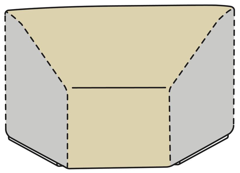 Shop Modular Cover Round Corner - 50