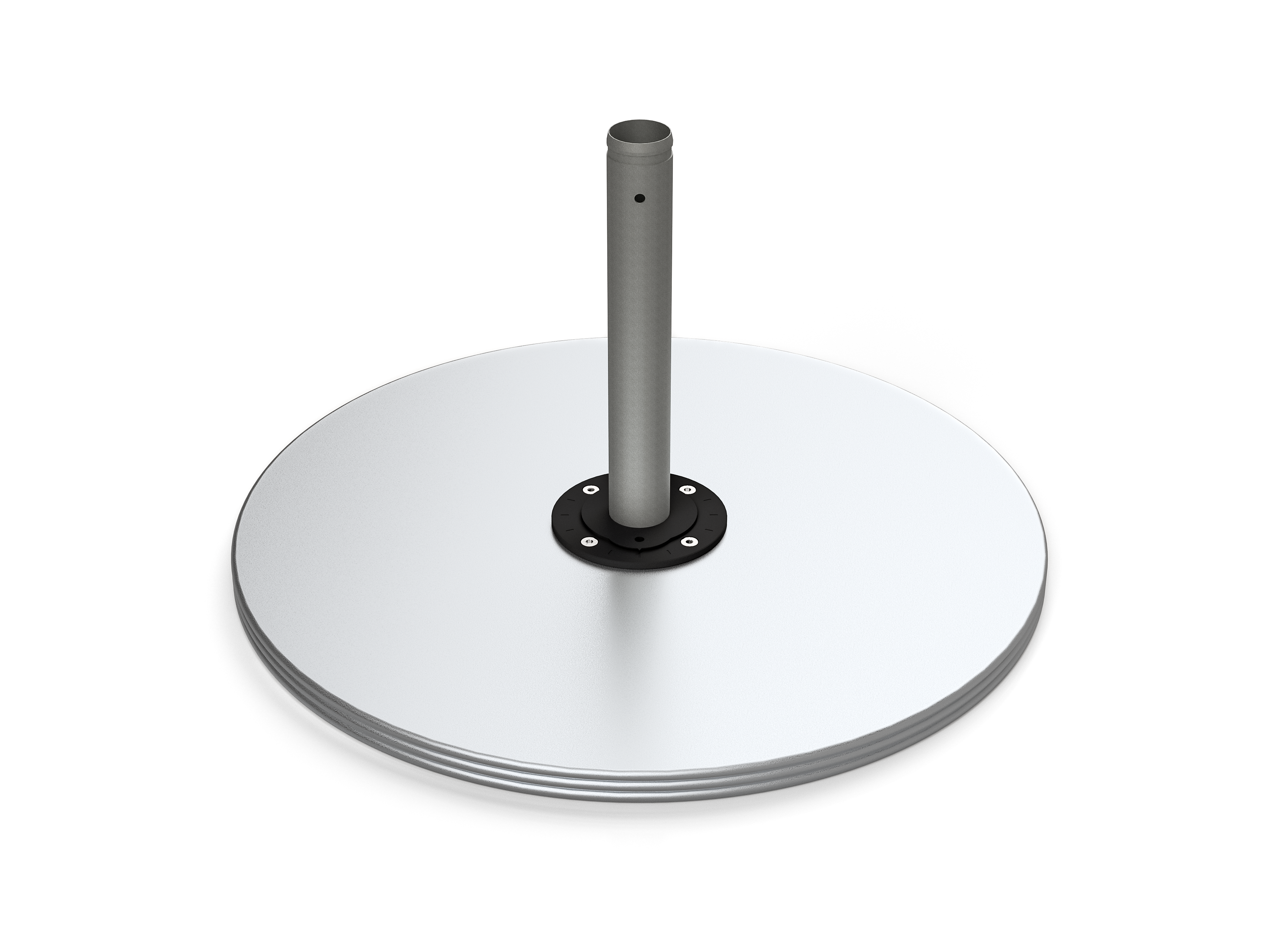 740Lb Galvanized Steel Plate Stack by Frankford Umbrella