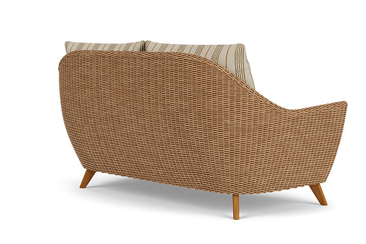 Lloyd Flanders Tobago Wicker Loveseat - Thumbnail 4