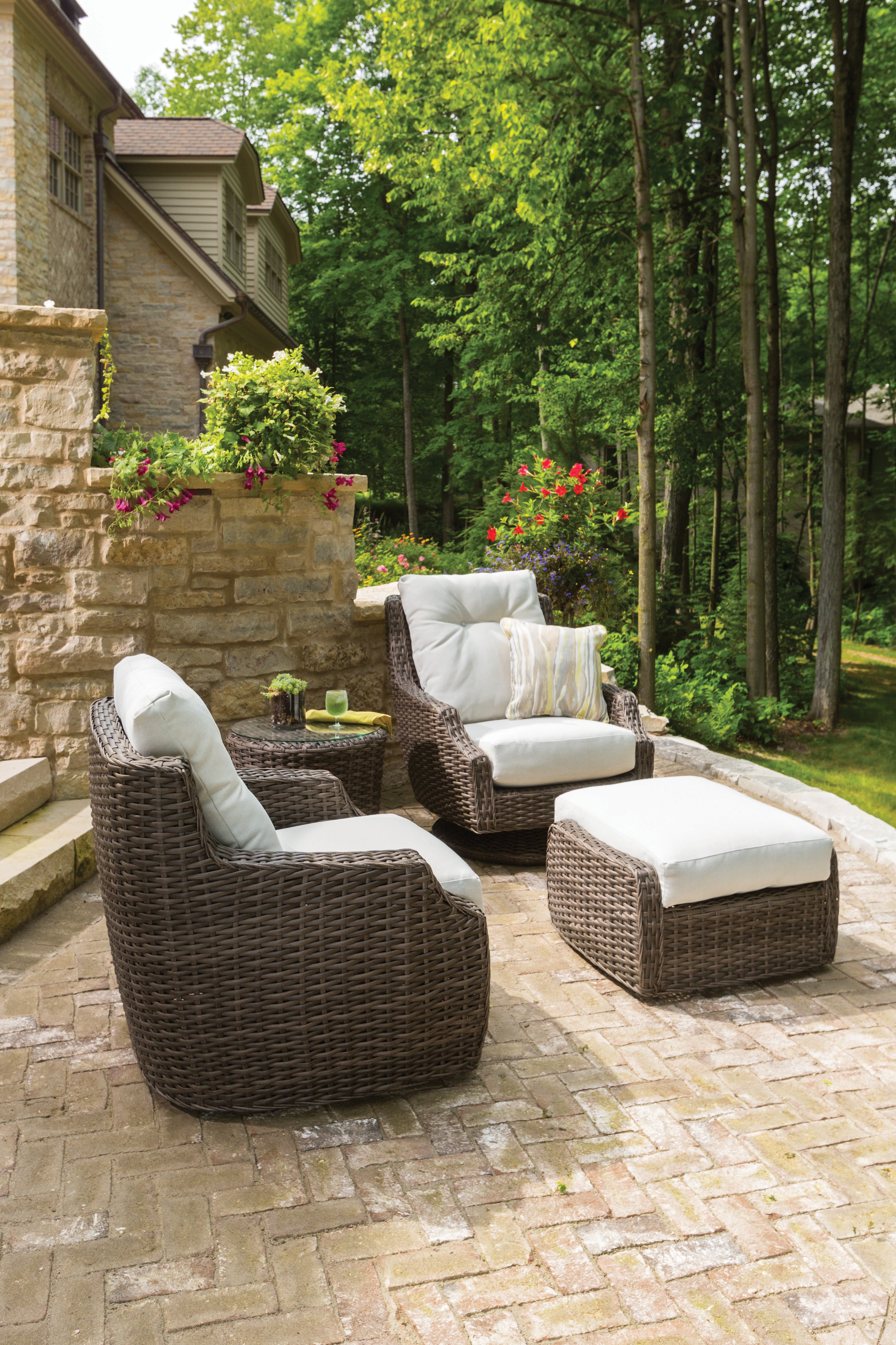 Largo Lounge Chair Replacement Cushion by Lloyd Flanders