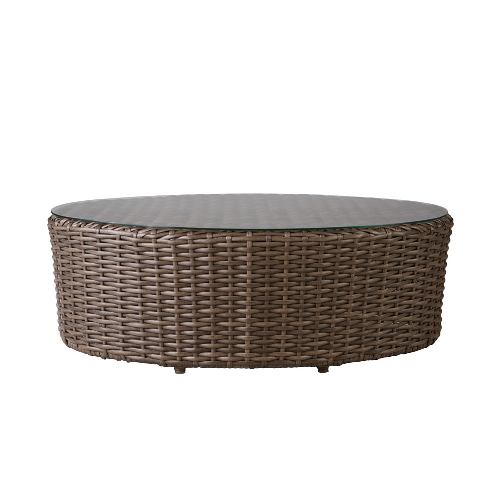 Largo 48” Oval Cocktail Table by Lloyd Flanders