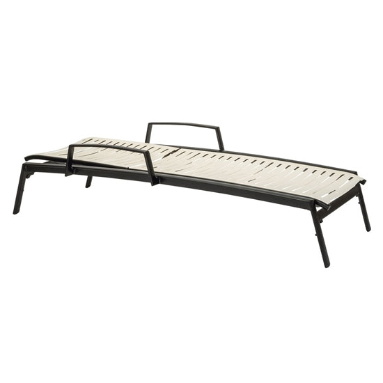 Elance Chaise Lounge with Arms Ribbon Segment by Tropitone