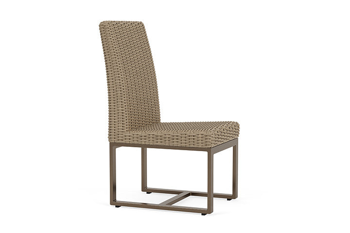 Lloyd Flanders Milan Armless Dining Chair with Cushion - Thumbnail 5