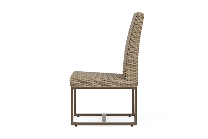 Milan Armless Dining Chair by Lloyd Flanders