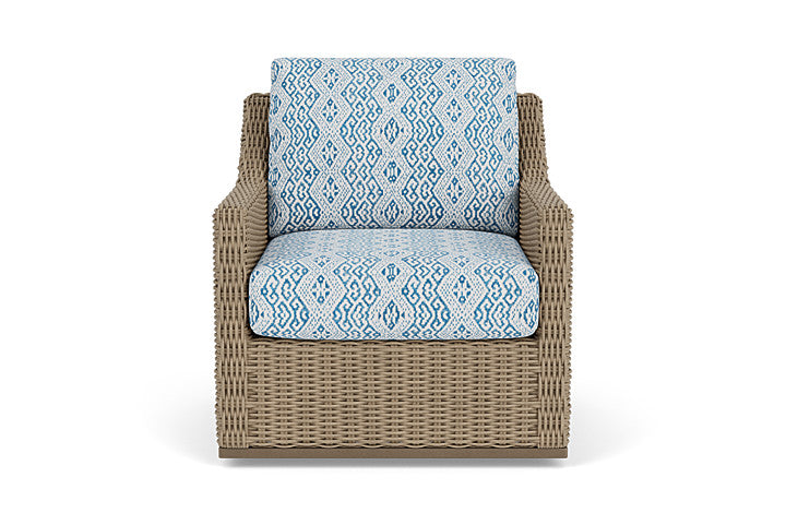 Milan Swivel Glider Lounge Chair Replacement Cushion by Lloyd Flanders 