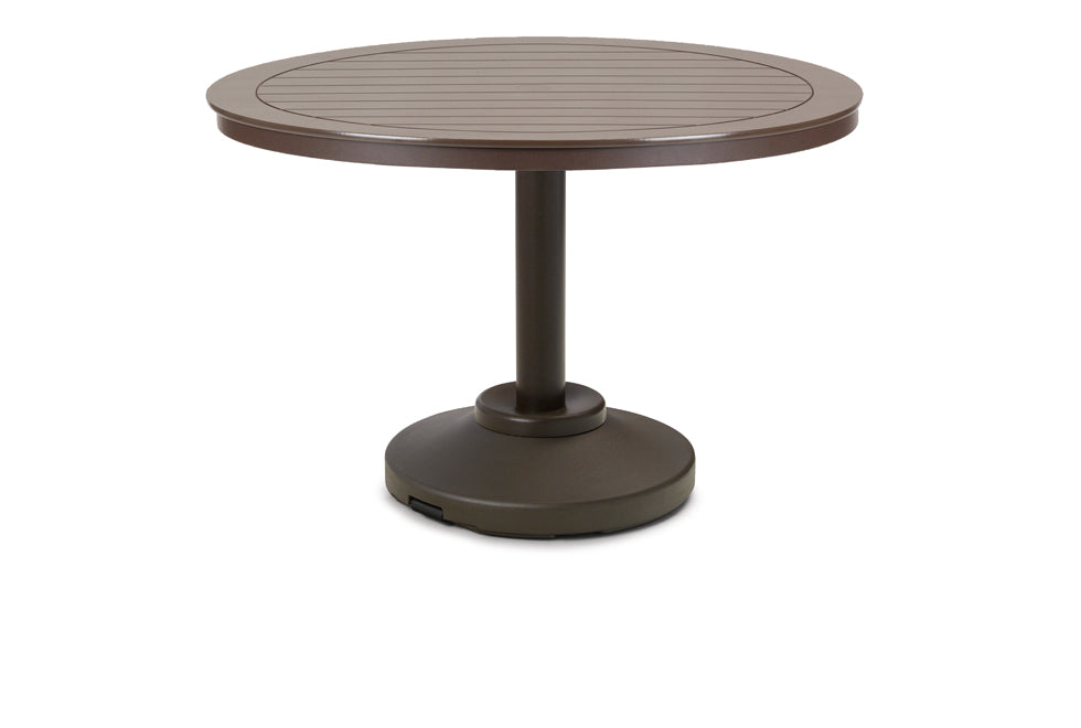 48" 120lb Weighted Pedestal Base Tables