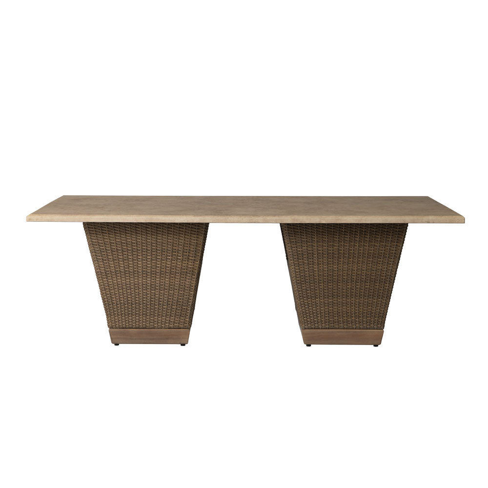 Charisma 86" Rectangular Dining Table by Lloyd Flanders