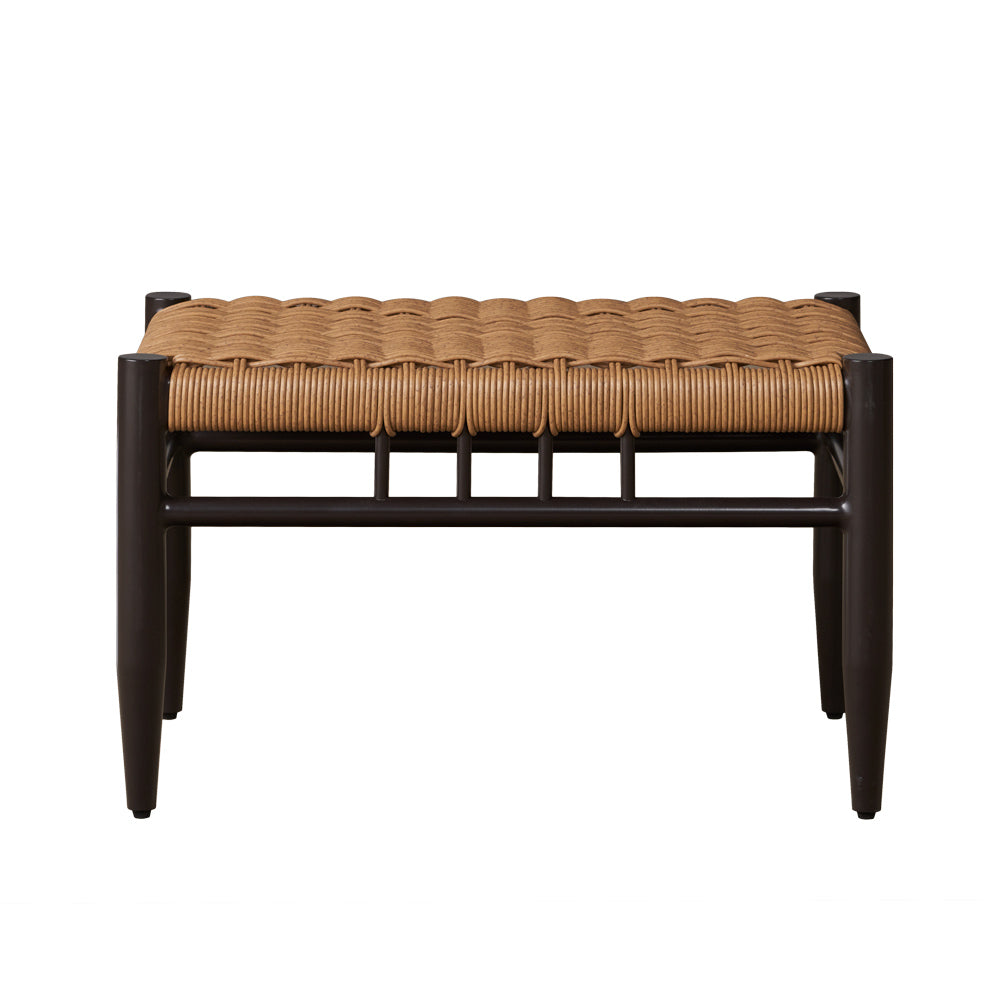 Low Country Cushionless Small Ottoman by Lloyd Flanders