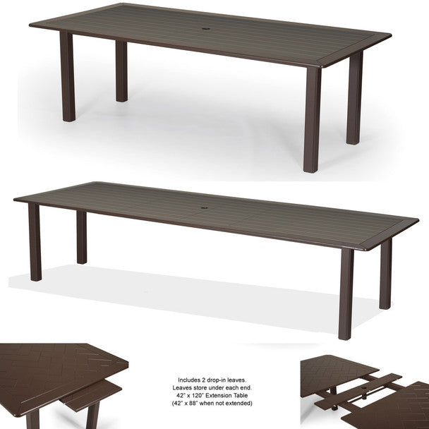 Telescope Casual Leeward MGP Big Outdoor Dining Set for 12
