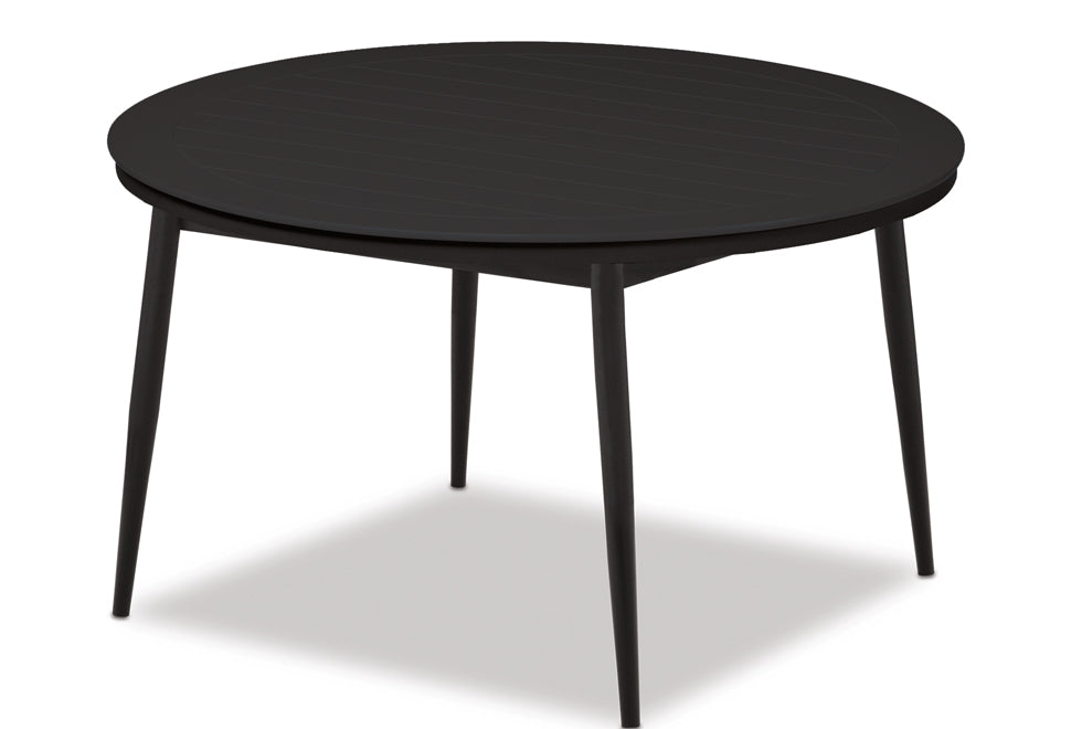 54" Square Tapered Leg MGP Slat Top Table By Telescope Casual