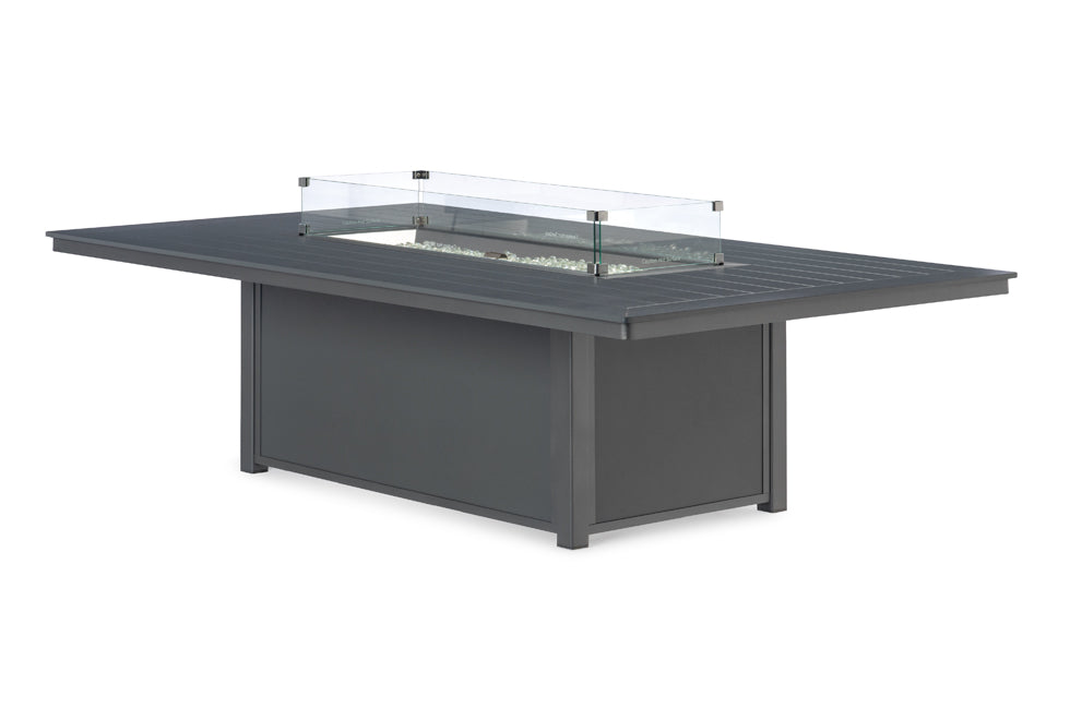 48" x 84" Rectangular MGP Top Fire Table by Telescope Casual