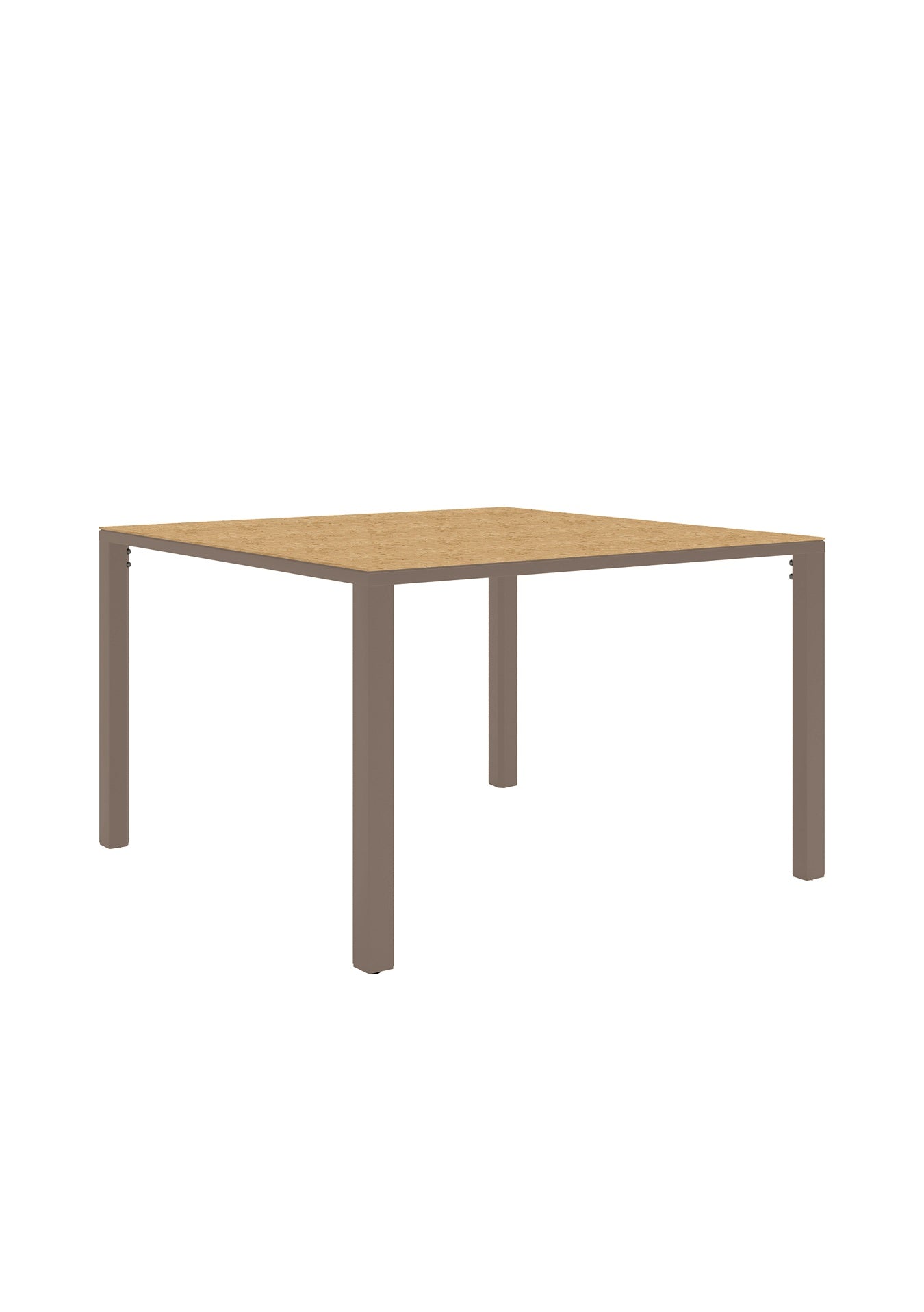 Parsons Forma Table ADA KD Dining Umbrella Table 42" Square by Tropitone