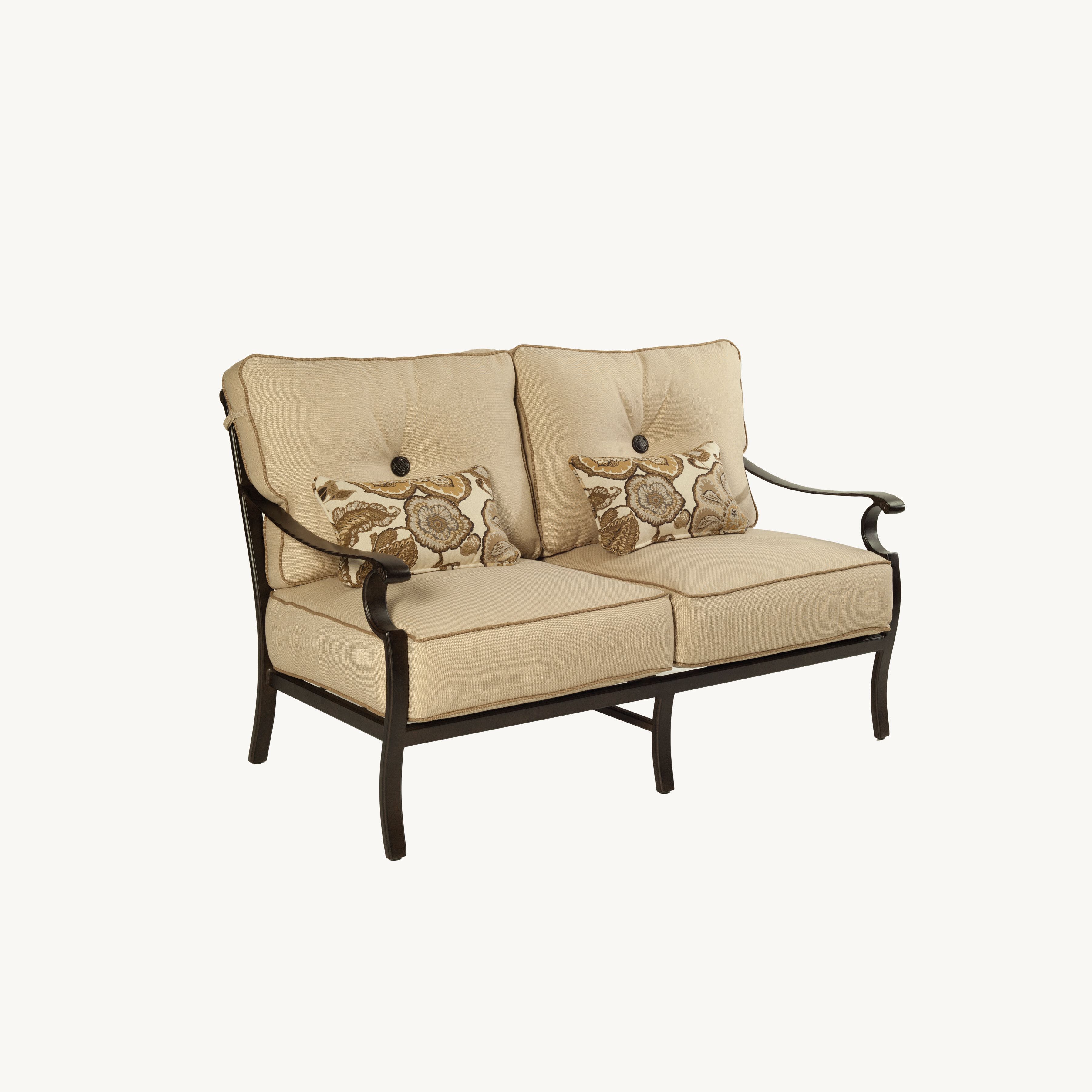 Monterey Cushioned Loveseat By Castelle