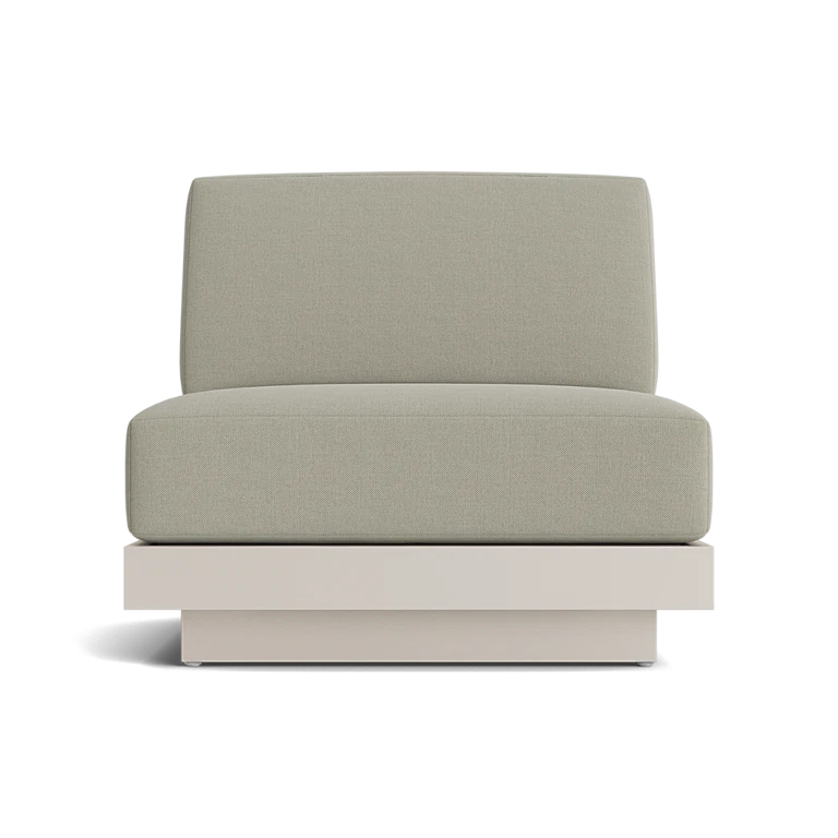 Huntley Armless Lounge Chair by Brown Jordan