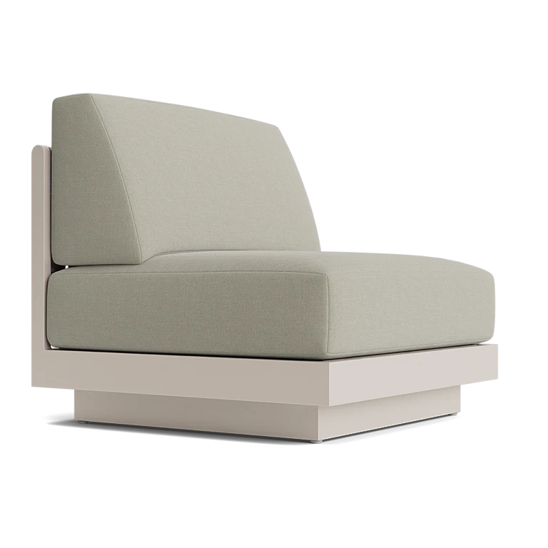 Huntley Armless Lounge Chair by Brown Jordan