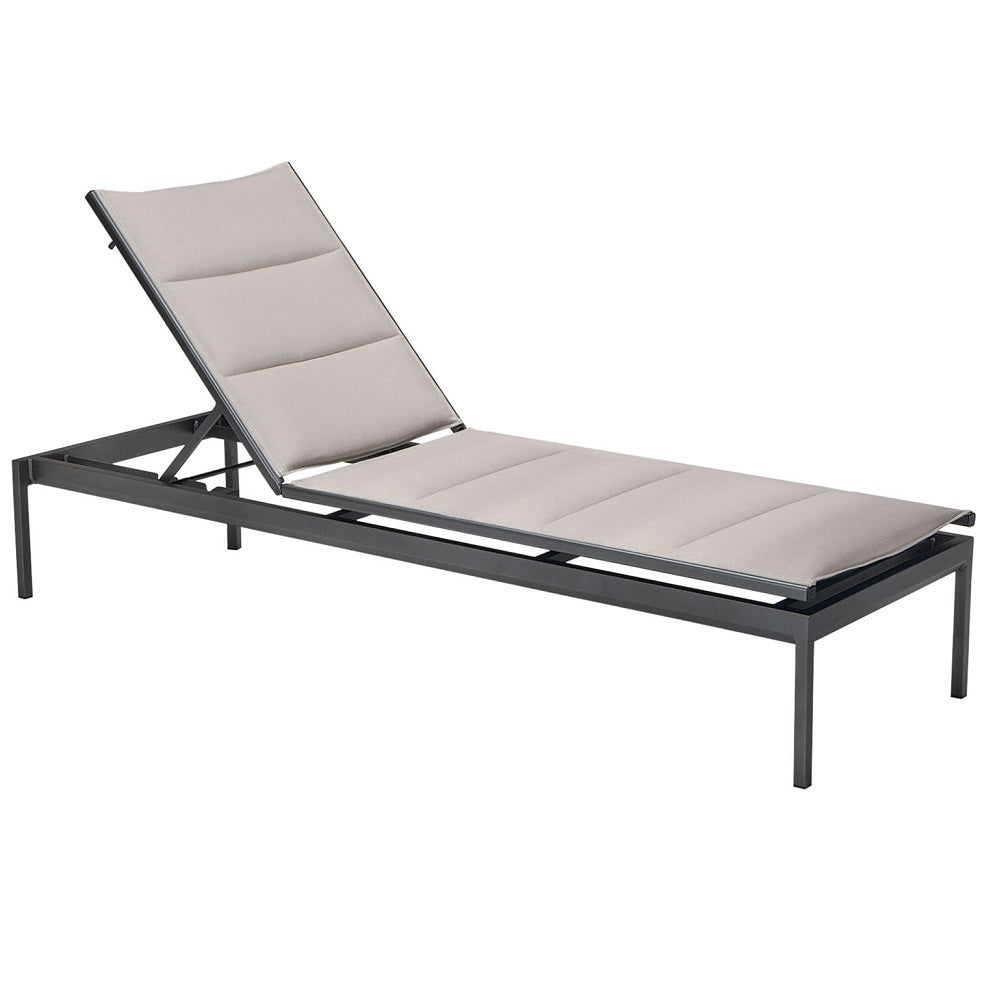 Cabana Club Padded Sling Armless Chaise Lounge by Tropitone
