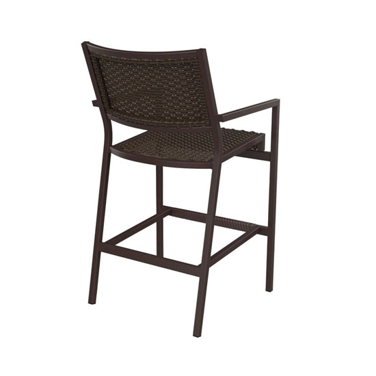 Cabana Club Woven Stationary Bar Stool by Tropitone