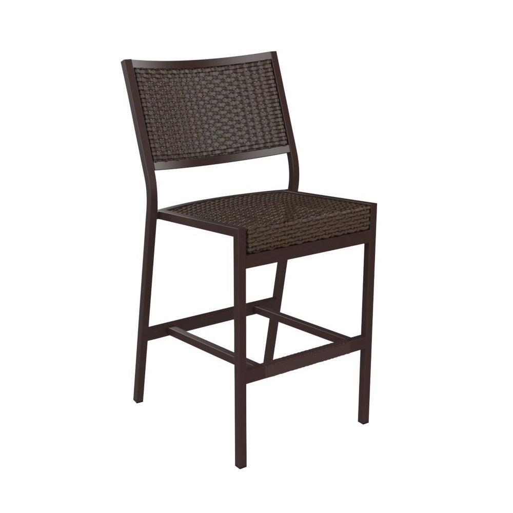 Cabana Club Woven 28" Armless Stationary Counter Stool by Tropitone