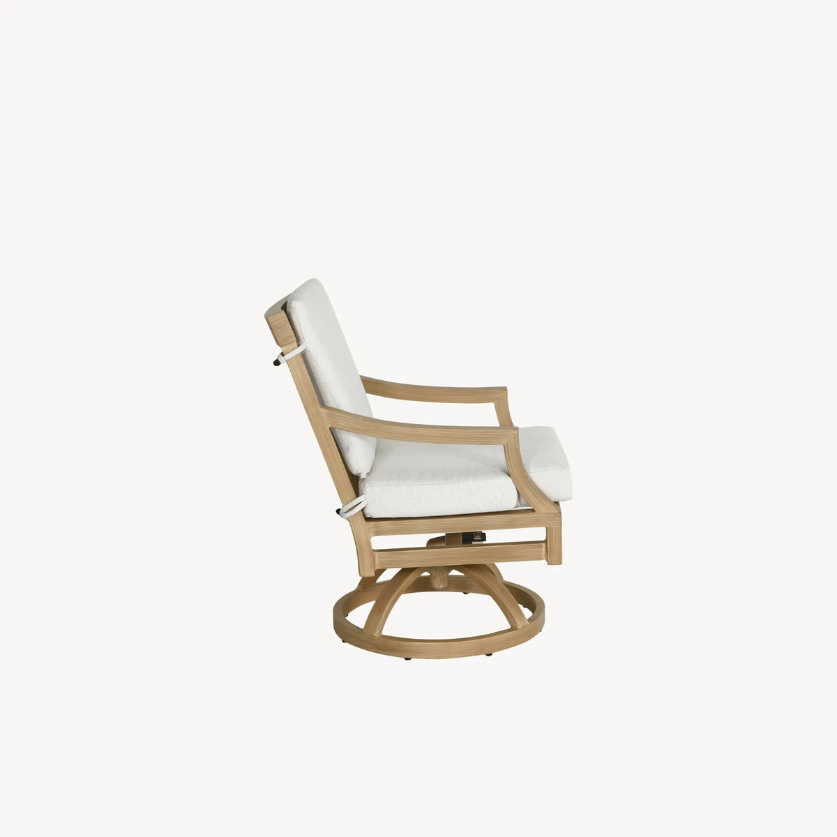 Nicoya Formal Arm Dining Swivel Rocker By Castelle
