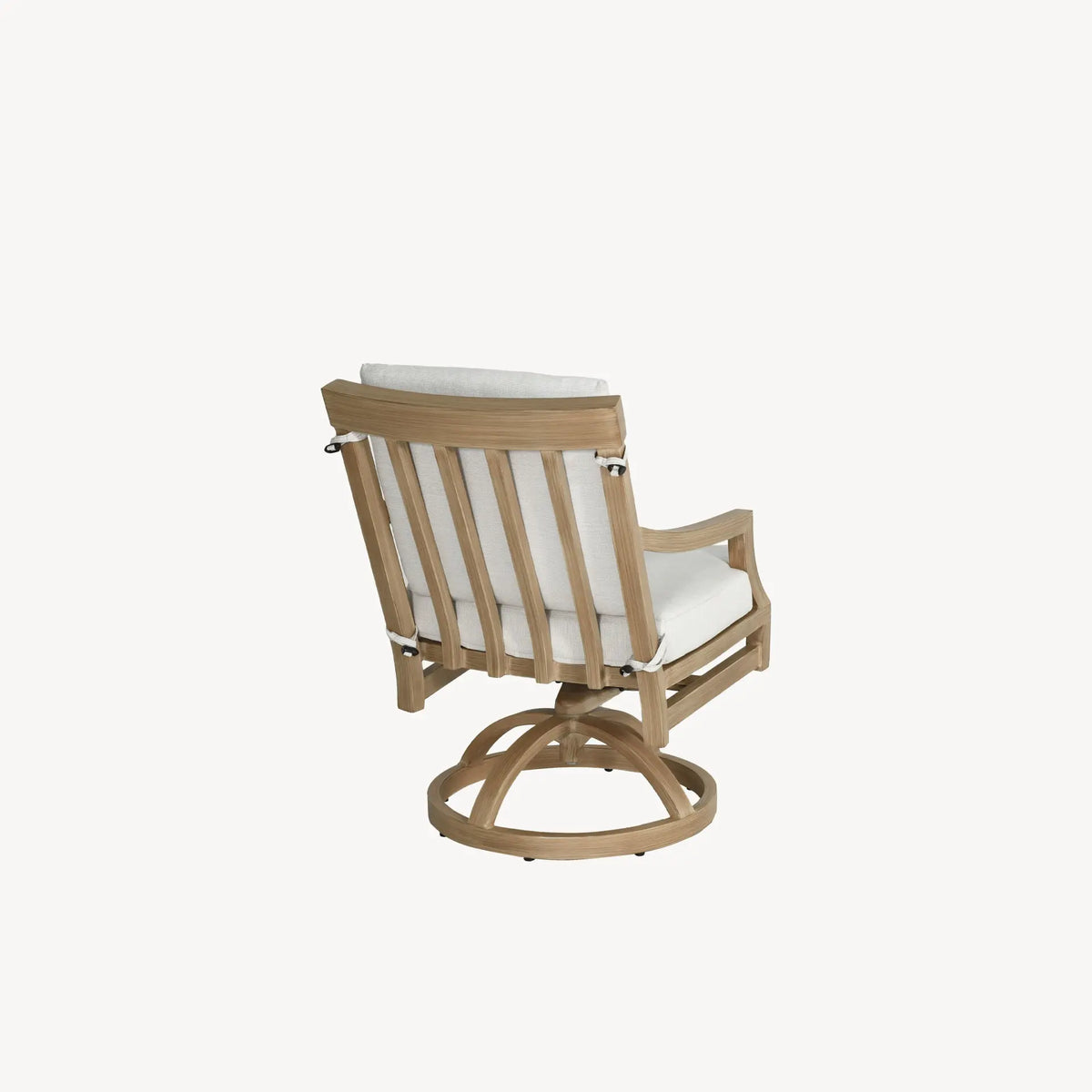 Nicoya Formal Arm Dining Swivel Rocker By Castelle