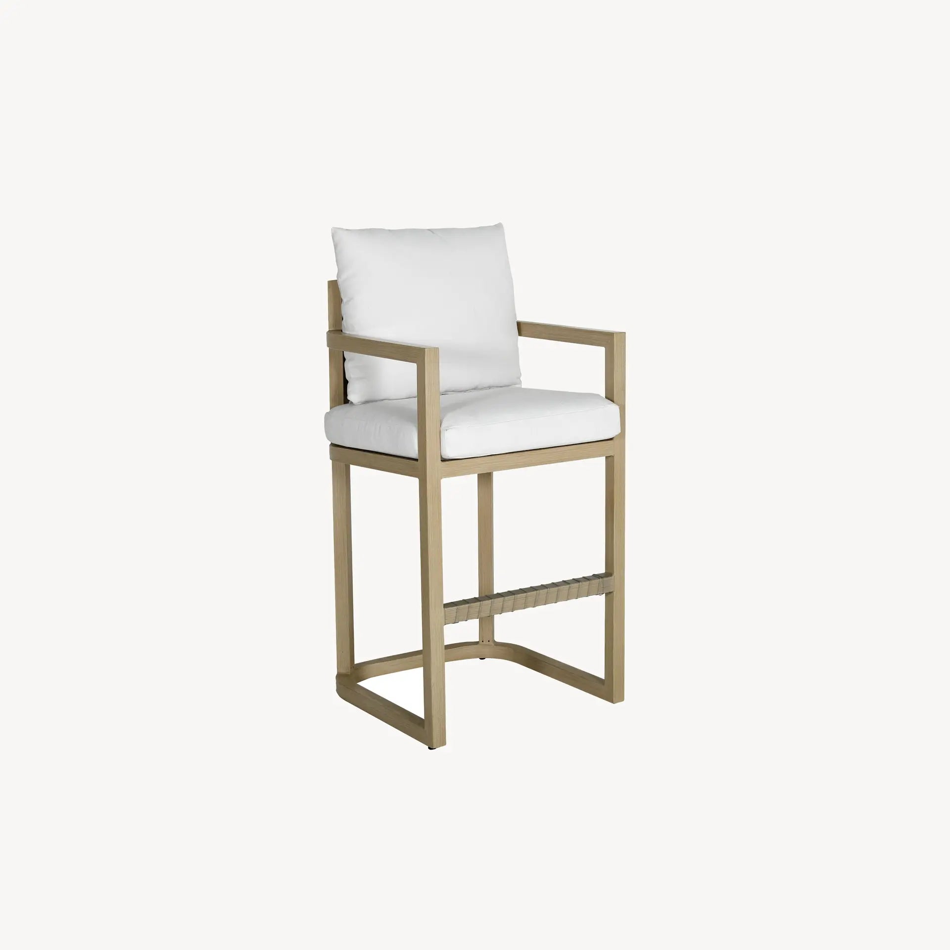Biscayne Cushioned Bar Stool by Castelle