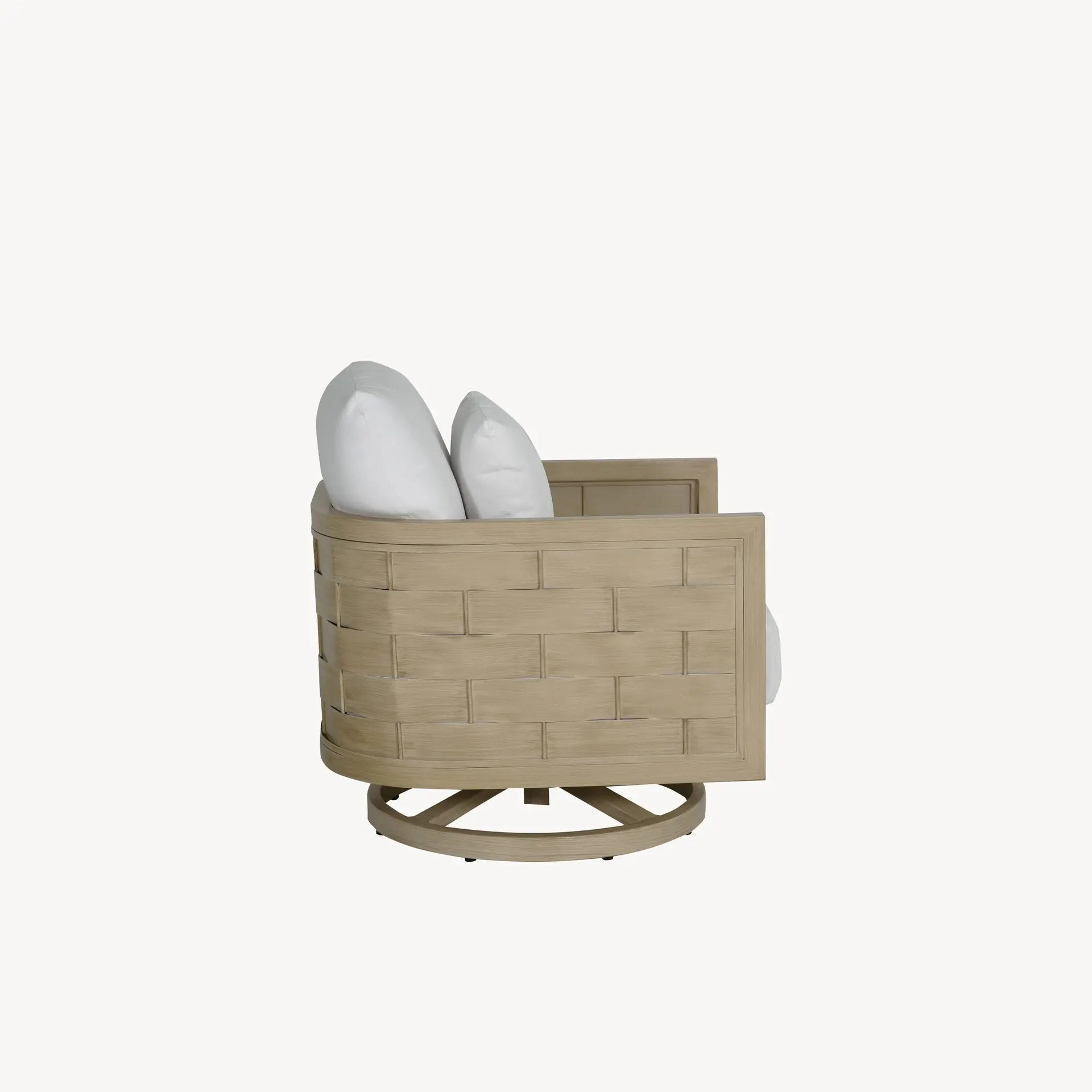 Biscayne Cushioned Lounge Swivel Rocker by Castelle