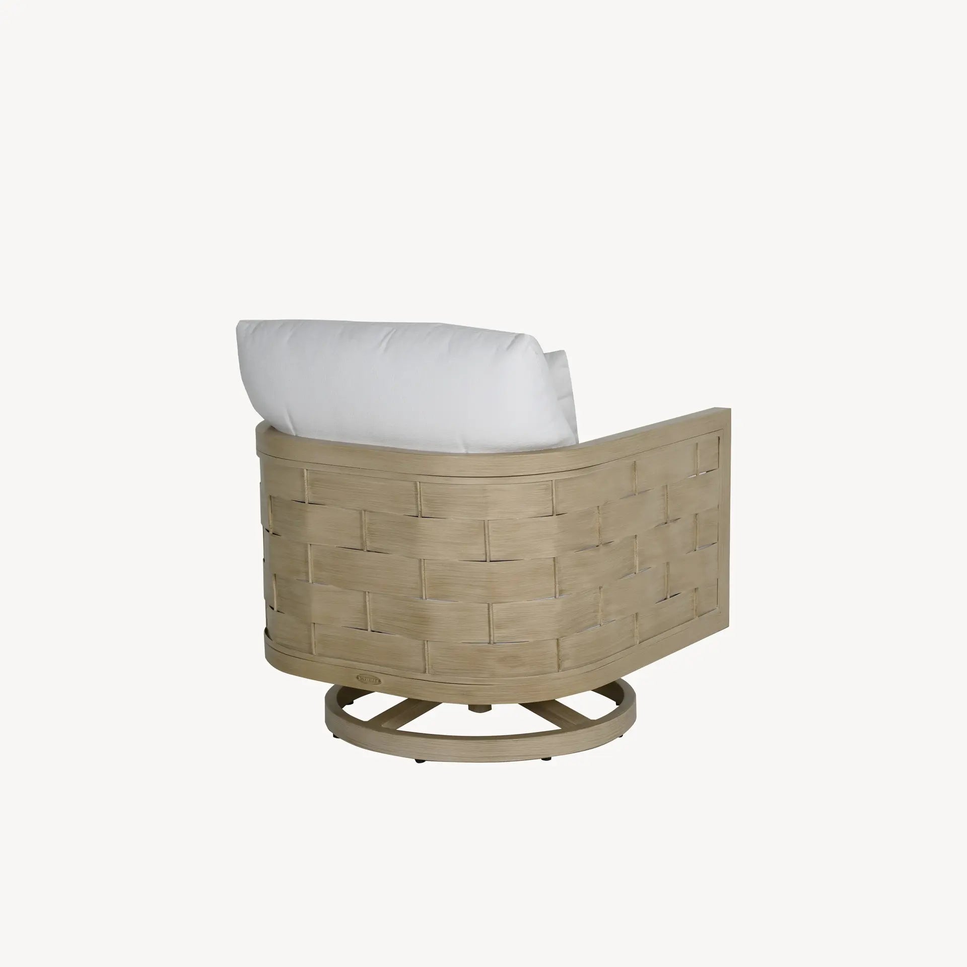 Biscayne Cushioned Lounge Swivel Rocker by Castelle
