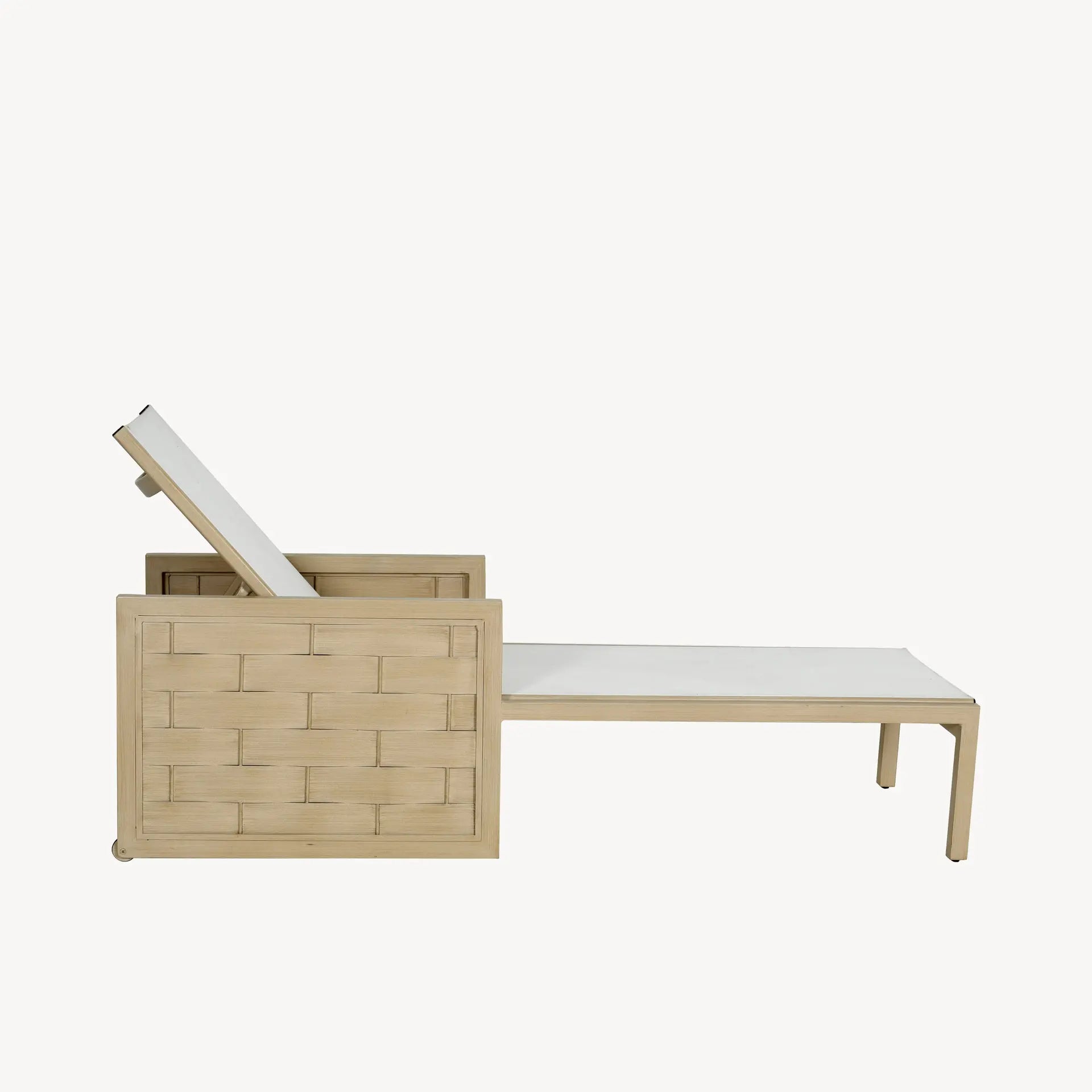 Biscayne Adjustable Sling Chaise Lounge By Castelle